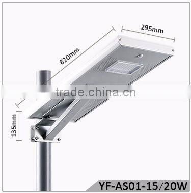 YANGFA Smart sensors waterproof 30w streetlight solar AS01 30W