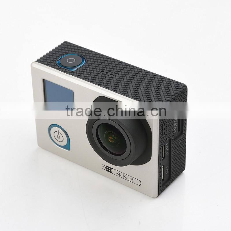 2016 New Ultra HD 4K Video Action Camera 170 degrees 4k outdoor smart camera