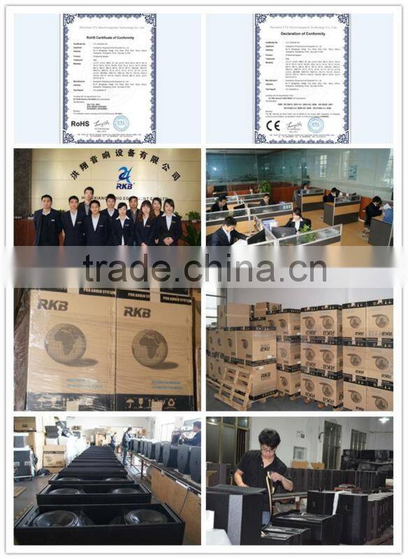 2x10 inch line array professional audio speaker