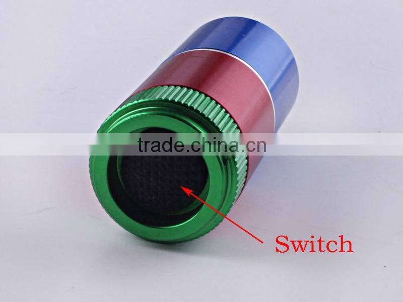 Colorful Mini Aluminum LED Torch with 5LED