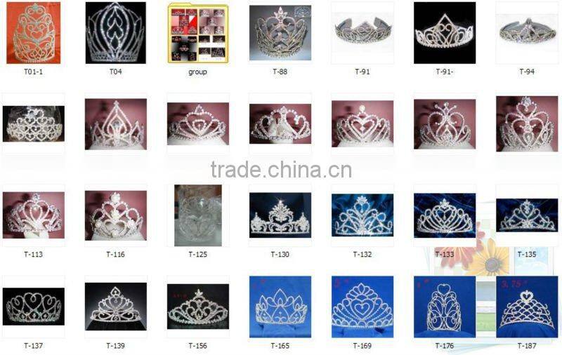 cute bear family tiara with butterfly sweet candy crown set