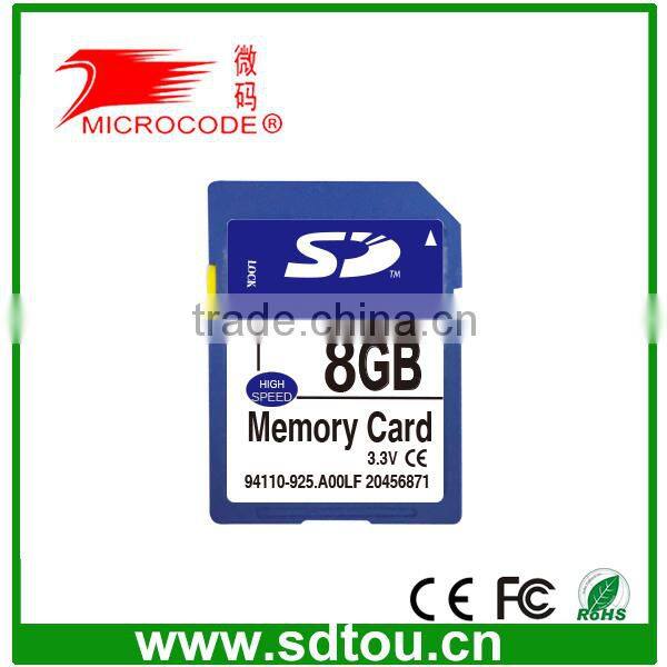 Custom high quality SDHC memory card with New CID Number