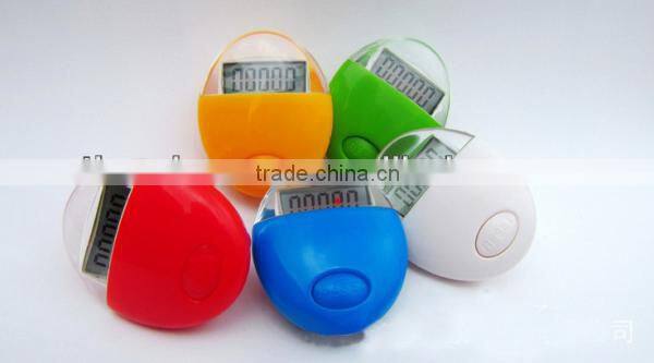 Promotional Colorful Fitness Digital Single Function Pedometer