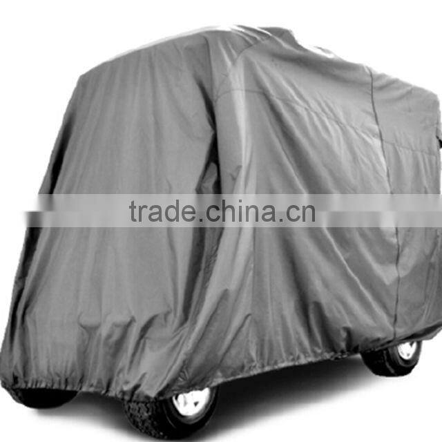 Rain Hail Protection 3 Wheel Drive Mini Electric Golf Club Car Cover for 2 Seater Cart