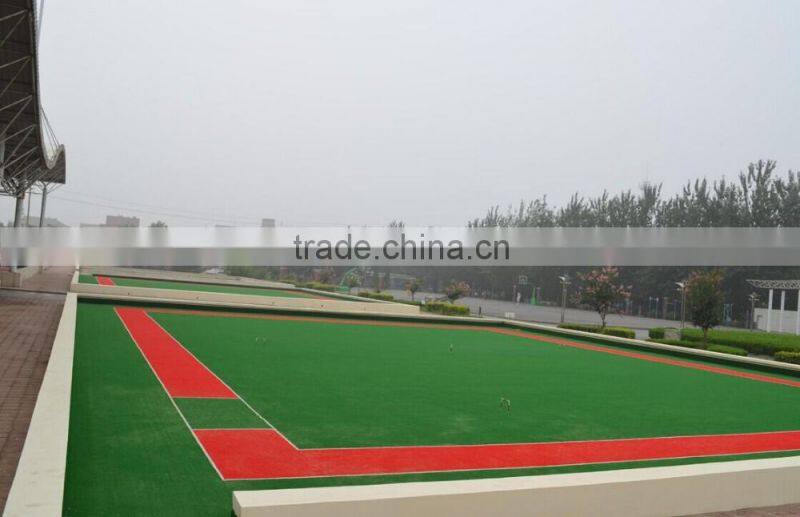 synthetic grass/curly gateball court grass