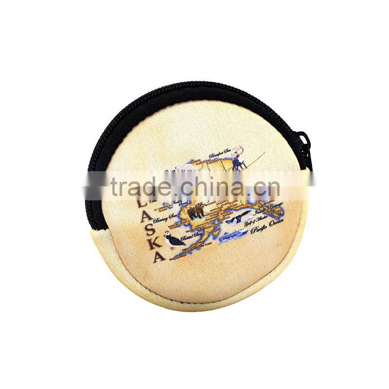 personalized neoprene cosmetic bag