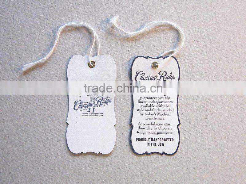 various Hang Tag paper Hang Tags with high quality