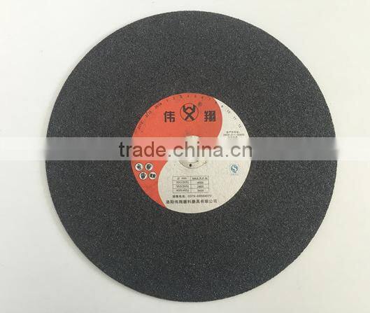 400mm resin bonded e cutting disc for metal and steel pipe