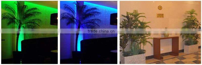 Office Decorative Artificial Taro Bonsai, Plastic Evegreen Plants