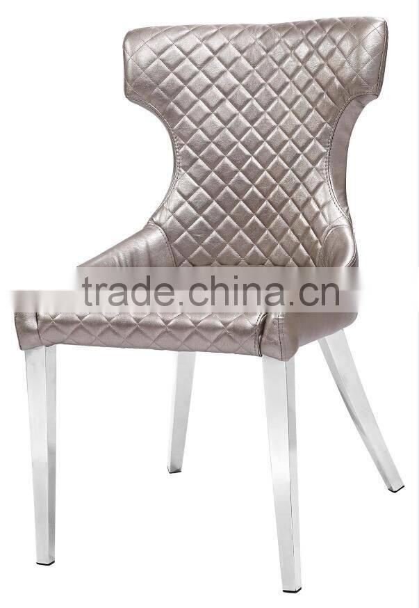 Modern Stainless Steel Dining Chair/Resturant Dining Chair B49#