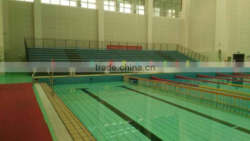 Venus Mobile Movable Metal Audience Stands Telescopic Aluminum Bleachers