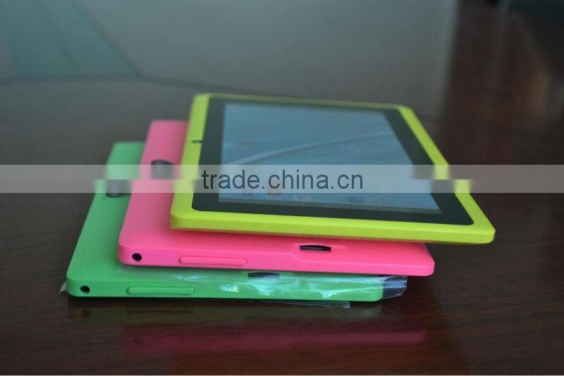 7 Inch Android Tablet PC Q88 Allwinner A33, Android 4.4 with Quad Core and External 3G supported