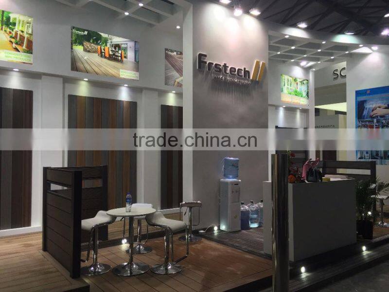 outdoor WPC floor pool deck tiles extruded plastic profile