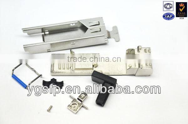 Precision Injection Molding 10G SFP Optical Module Metal Housing Zinc Alloy Price .