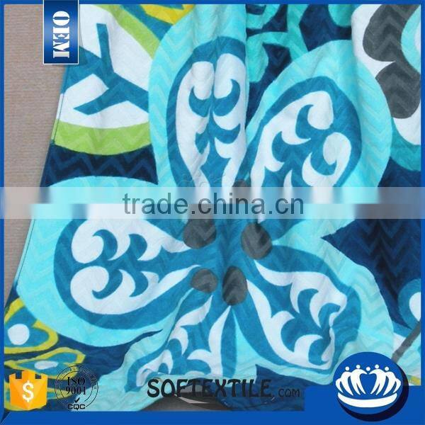 Made in china Multicolor customized beach themed towels