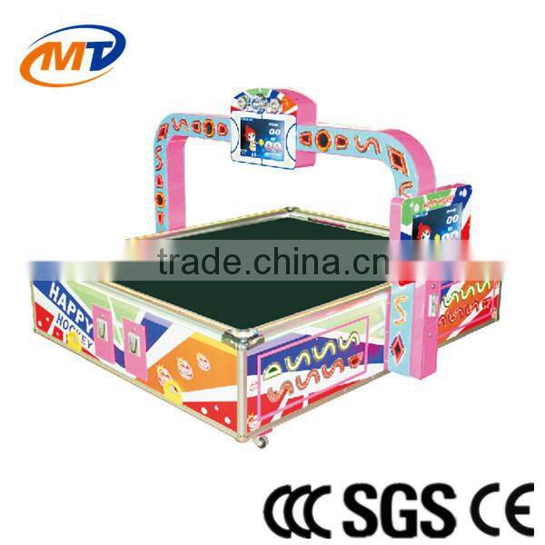 Elephant CE Approved coin operated air hockey table game machine with LED lights for amusement park