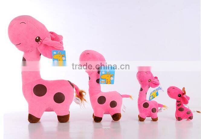Plush Cartoon Kids Toys Giraffe Soft Stuffed Children Animal Doll