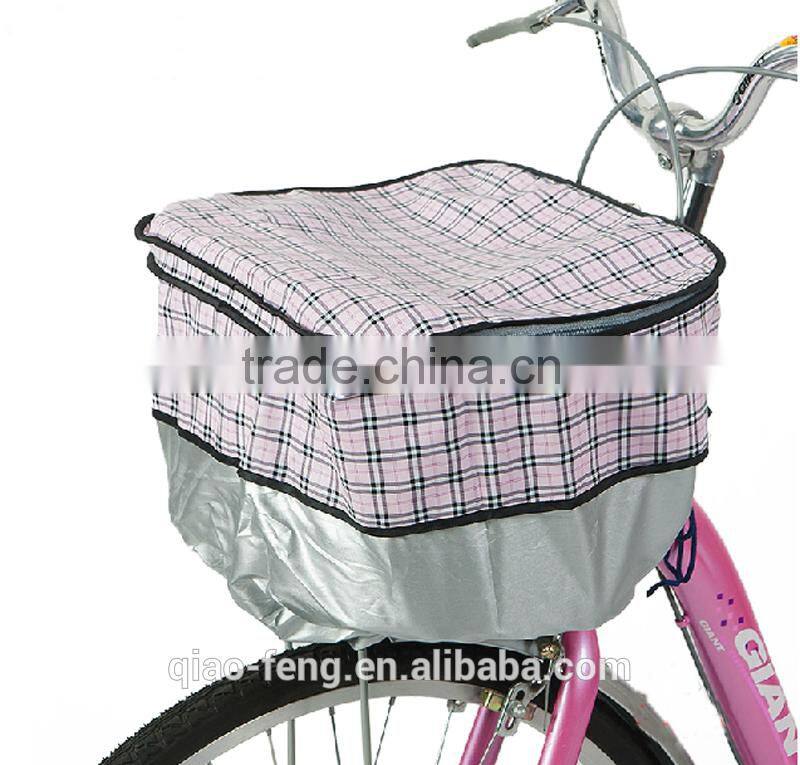 dong guan cheap nylon bicycle basket cover