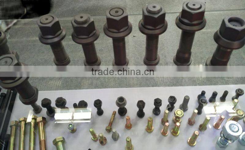 undercarriage parts high tensile bolts 10.9 and nuts