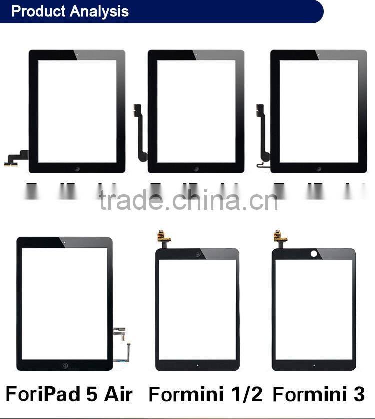 Hot selling directly factory complete display touch screen digitizer for ipad mini 3