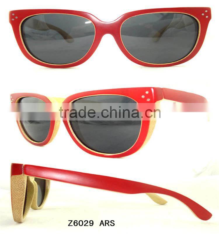 Fashion High Quality Wooden Frame Sunglasses