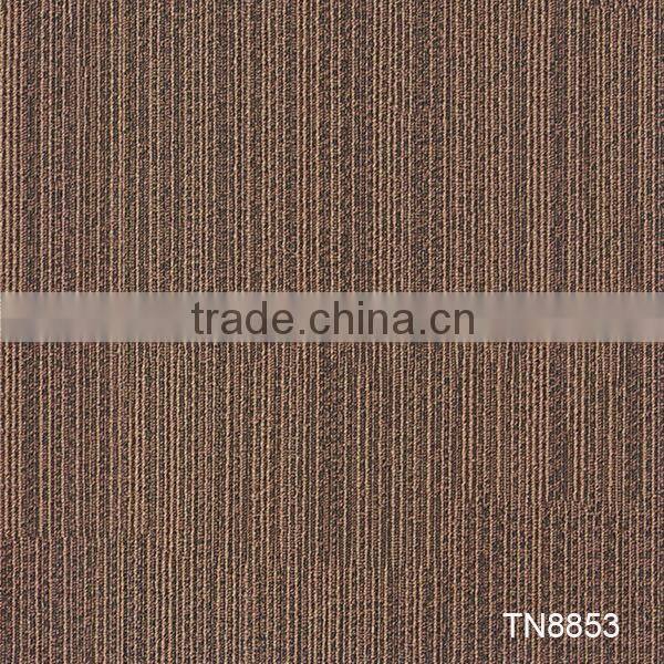 High wearproof commercial nylon carpet tile 50*50