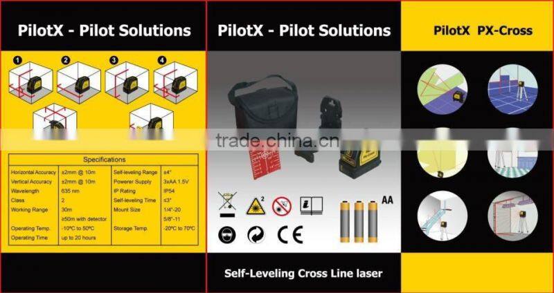 Self-leveling Cross Line Laser Level Kits rotary laser