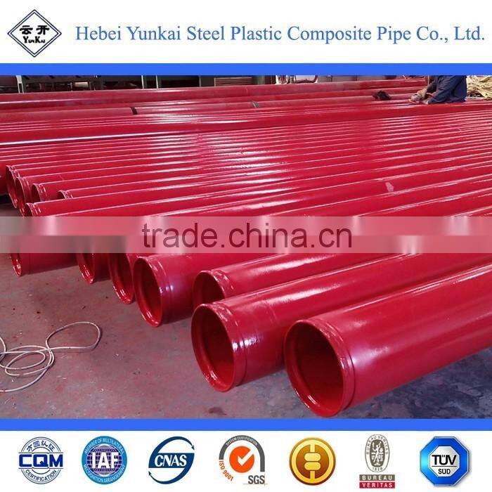hot sell 40mm anti-corrosion steel pipe for construction builing/erw epoxy coated steel pipe