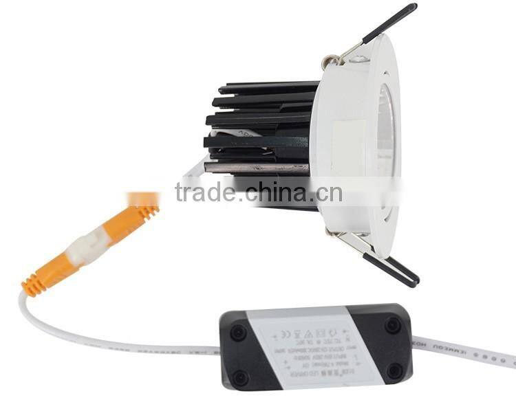 high quality commercial lighting aluminum 5w 12w 20w 25w cob led ceiling recessed down light