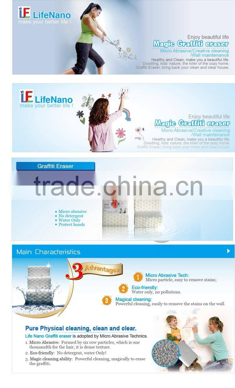 Wholesale innovative new household product remove Graffiti Cleaning Sponge