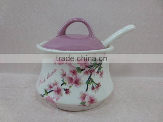 Decorative DFC Ceramic Teapot for Home Using