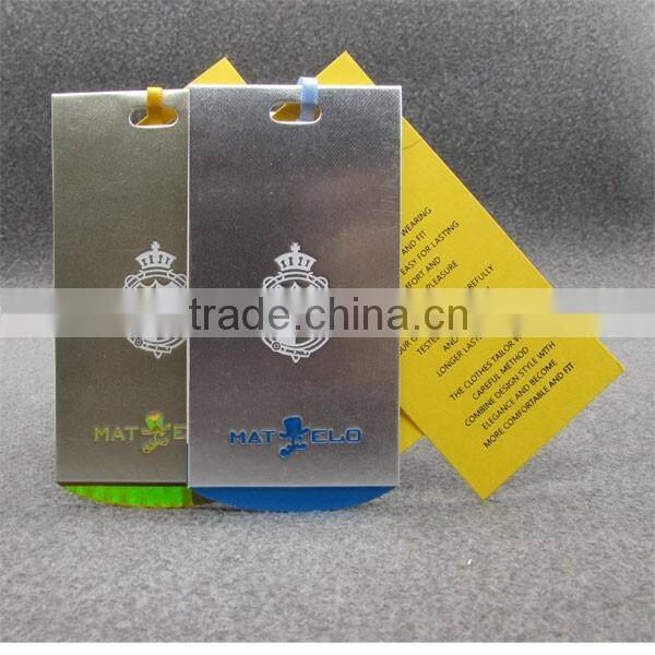 Shiny Silver Backpack Tags