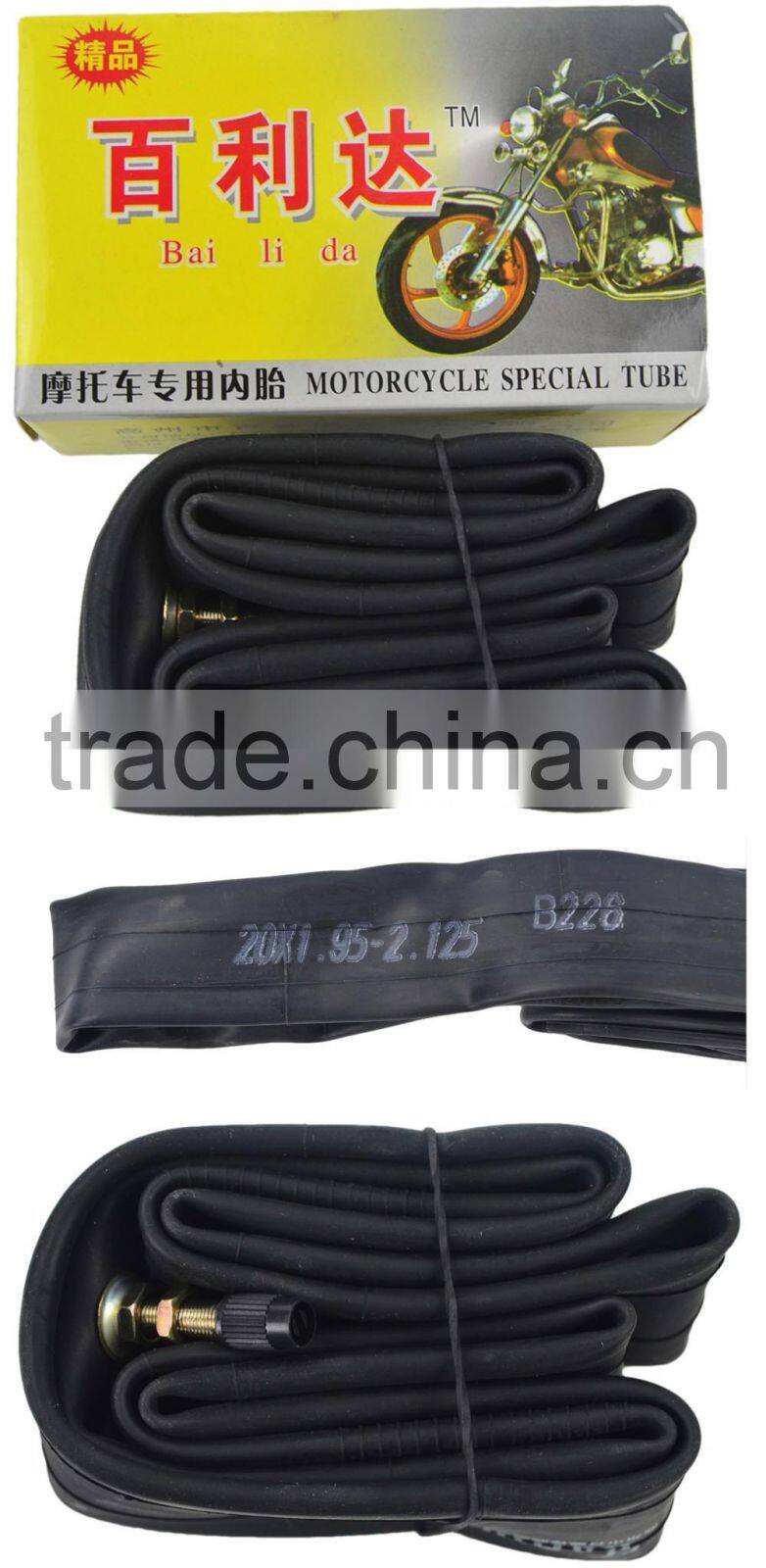 hot sale high quality wholesale price durable wear resistant Bailida motorcycle special tubes
