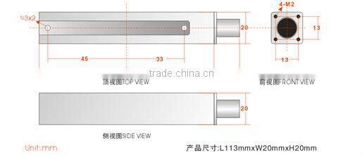 Three Axis Magnetic Compass Measure Tilt and Heading Angle