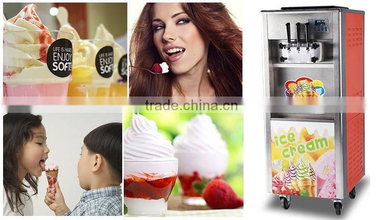 RB-818 Soft Ice 3 flavor Ice Cream Vending Device