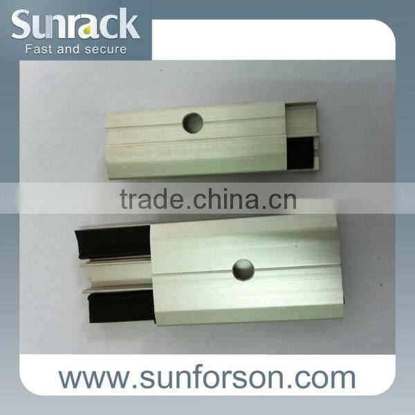 solar panel mounting accessories thin film panel mount clamps
