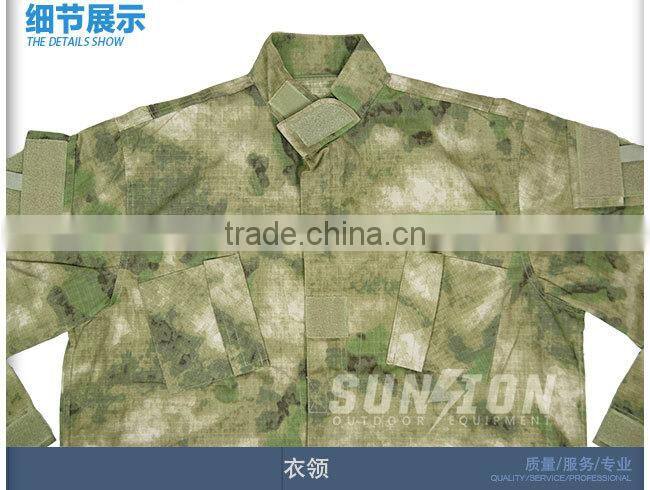 BDU Military Camouflage uniform comfortable and durable
