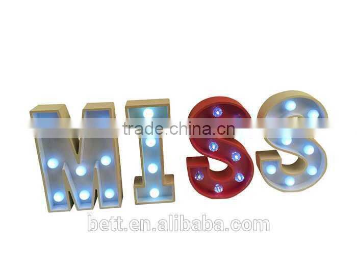 direct manufacture of wedding decoration led letter lights