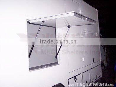 Mobile Communication Fiberglass Truck Body for Emergency