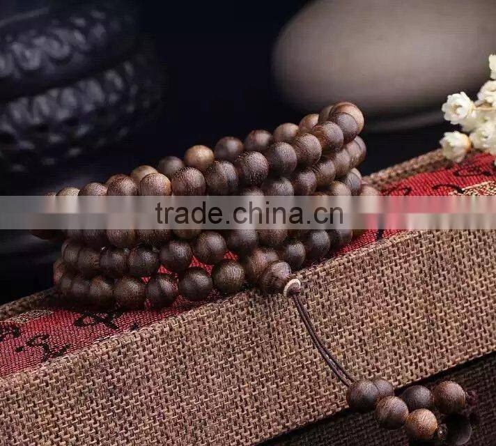 Natural agalloch eaglewood bead bracelet, crystal beads bracelet wholesale
