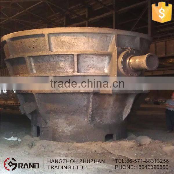 Industrial powder metallurgy parts slag pot forged products from china