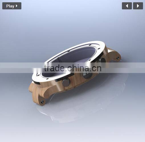 wooden watch custom logo colorful watch unisex