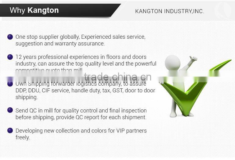 Fashionable Indoor anti slip wood like luxury Vinyl Flooring