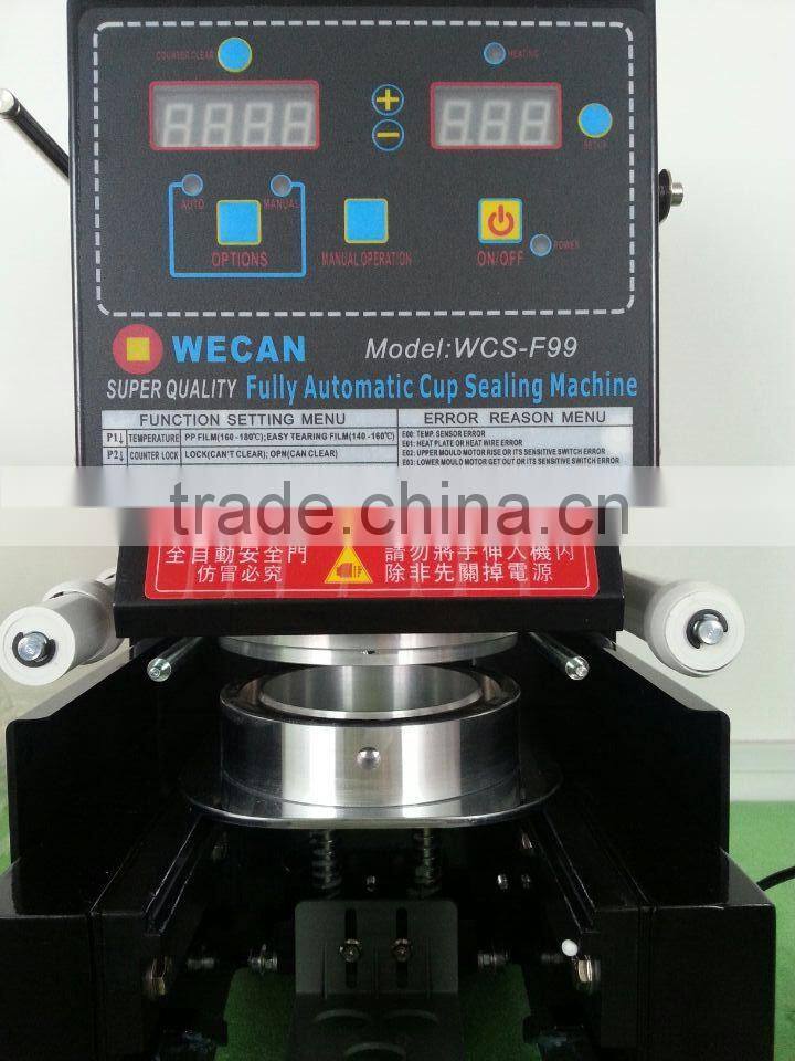 Fully automatic plastic capper hot seals