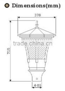 0utdoor lamp post decorations outdoor post light cast aluminum outdoor lamp post luminaire parts luminaire lighting
