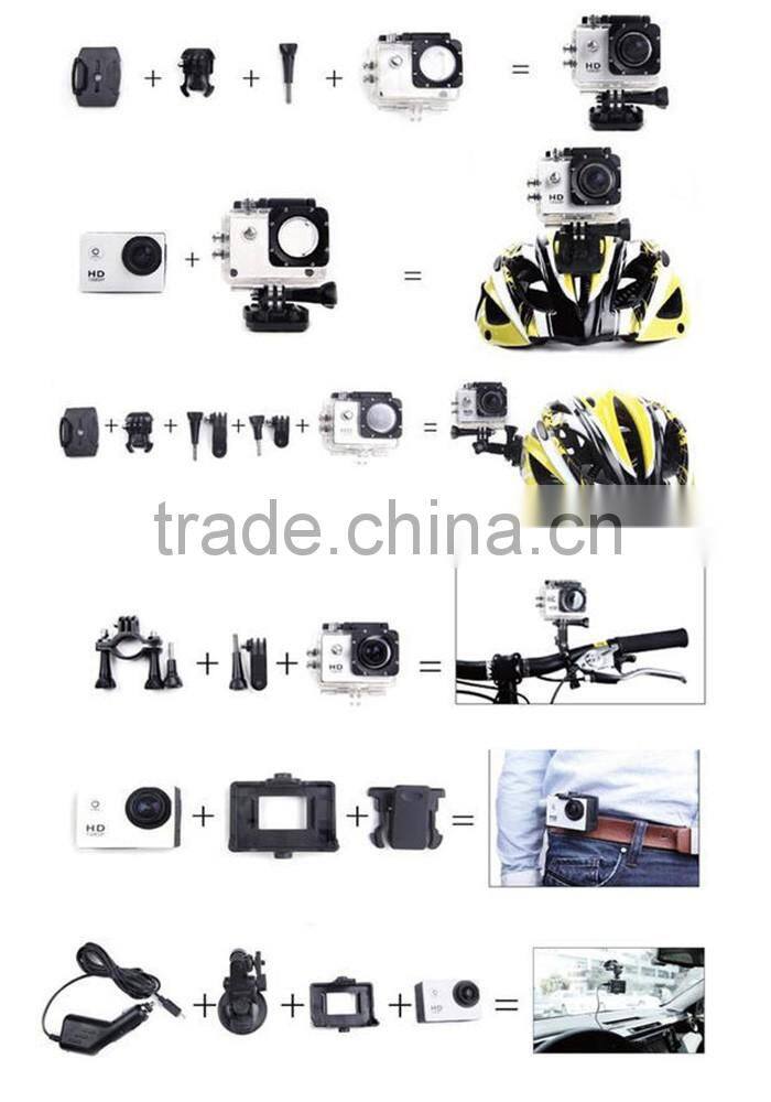 G2 4k ultra hd action camera underwater video camera