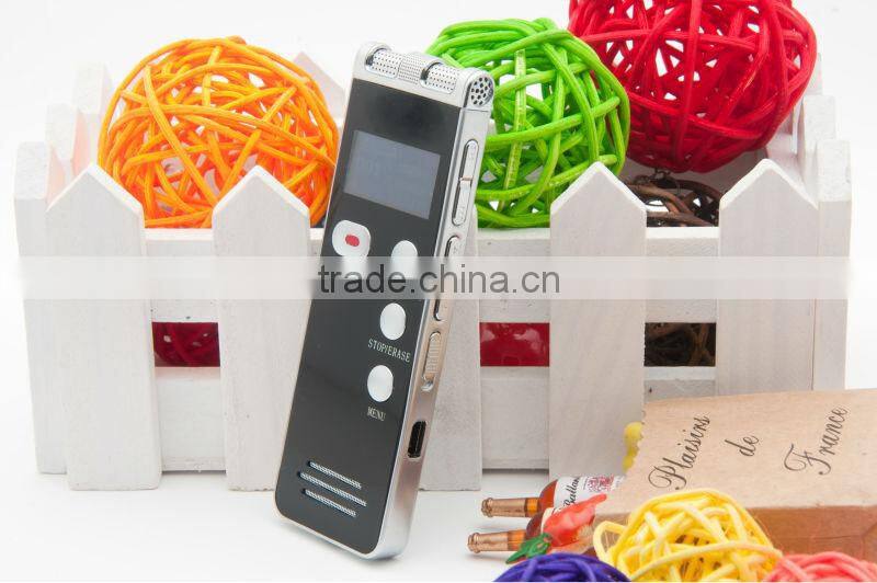 Digital Voice Recorder Pen 8GB Professional Dictaphone MP3 Player with LED