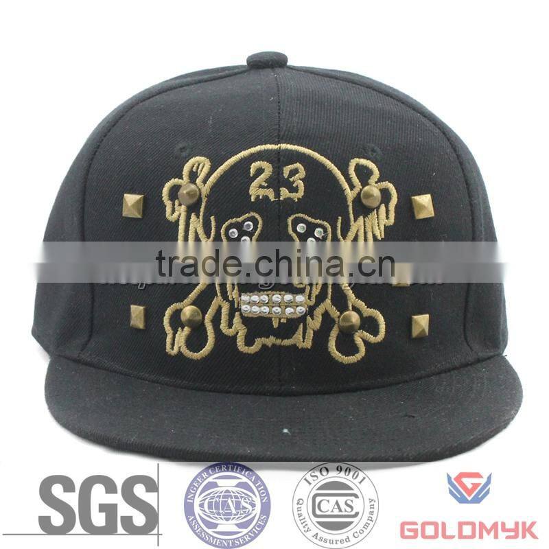 Custom Fitted Cap with Flat Bill