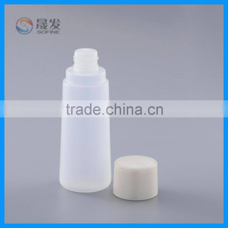 plastic cosmetic skin toner bottle