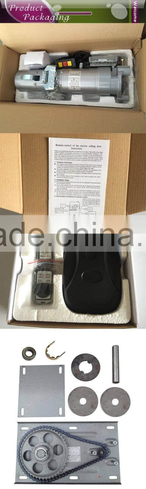 hot sale theftproof electric dc 300kg roller shutter motor price dc-300kg with 4 limit switches